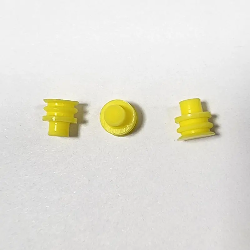 6 mm gele waterdichte connectorplug