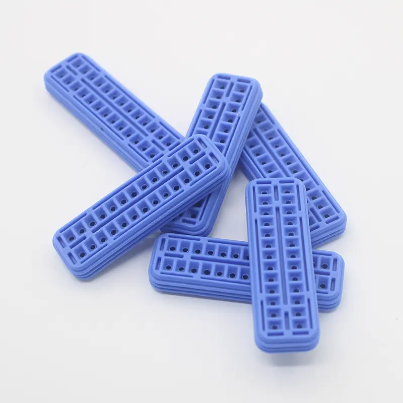 Blauwe connectorafdichtingen