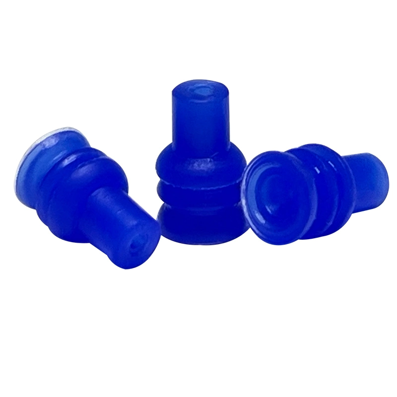 Blauwe enkele draadafdichting
